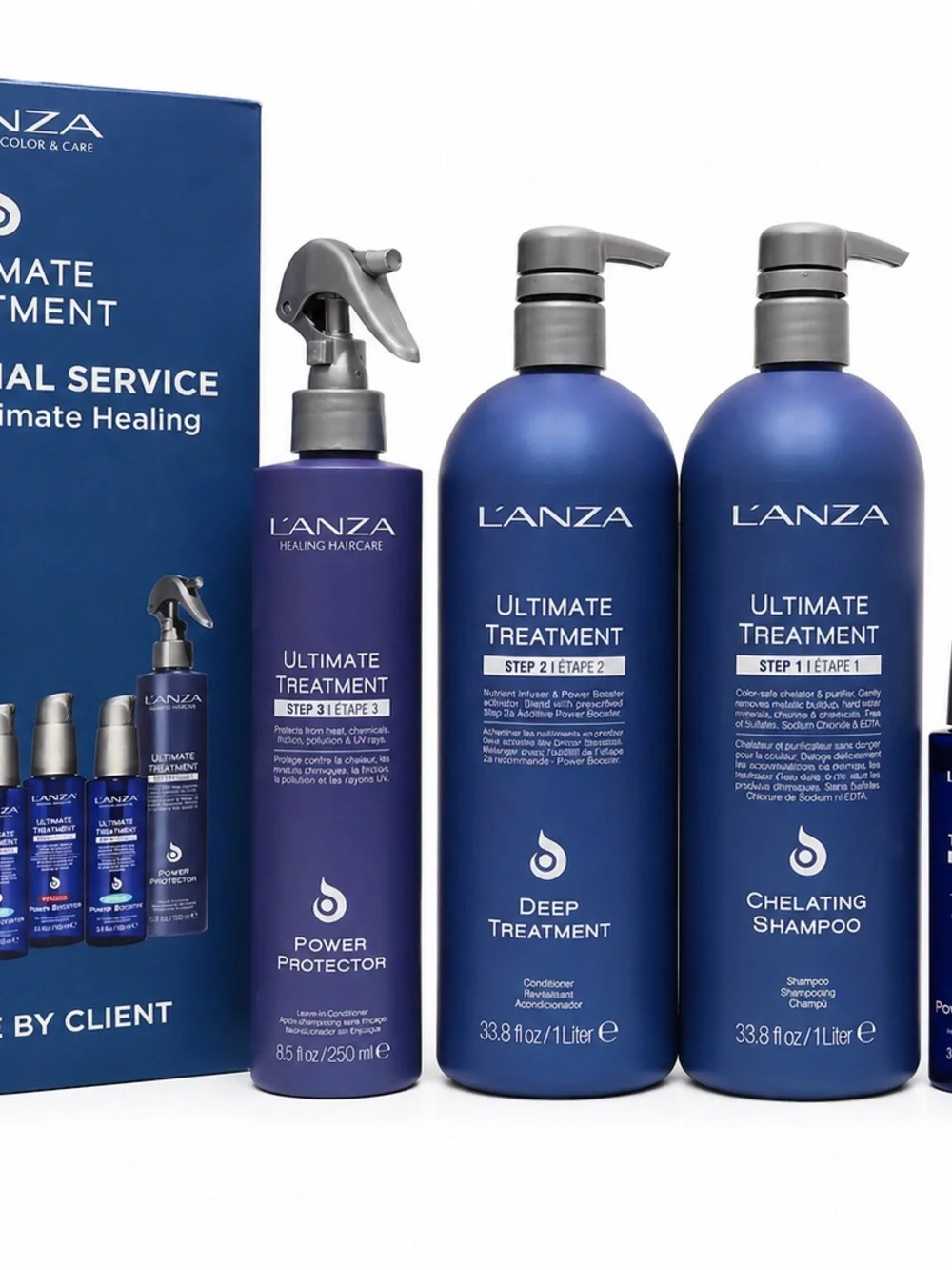 L’ANZA Ultimate Treatment Professional 6Pc Hair Repair System Salon Set